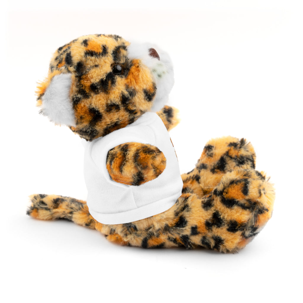 Personalized Stuffed Animal with Tee, Adorable Gift for Kids/Pets, Cute Birthday Present, Stuffed Animal for All Occasions