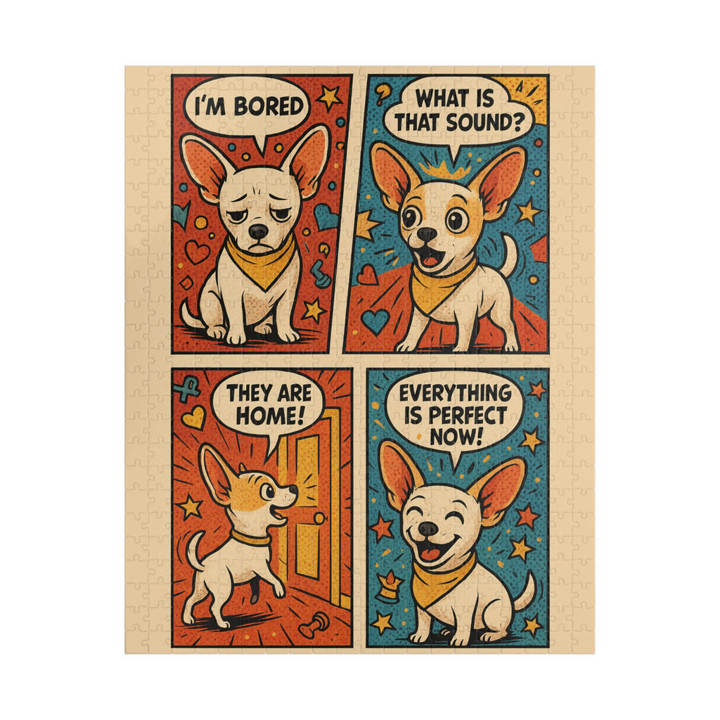 Pet-Themed Puzzle, Cute Pet Puzzle, Novelty Pet Gifts, Family Fun Activity, Indoor Game for Pet Lovers