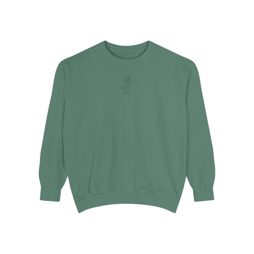Cozy Garment-Dyed Sweatshirt, Casual Chic Top, Perfect for Gift Giving, Everyday Wear, Relaxed Comfort Style