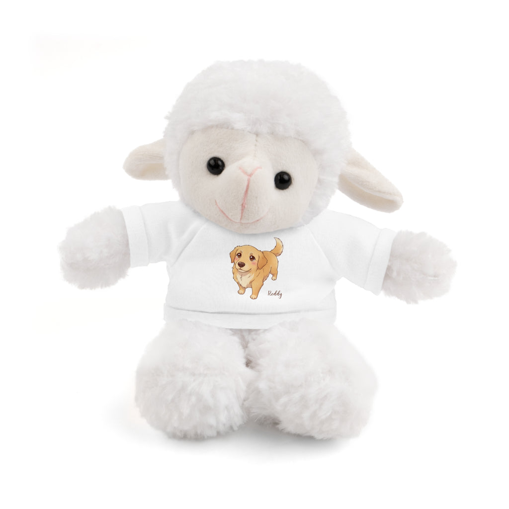 Personalized Stuffed Animal with Tee, Adorable Gift for Kids/Pets, Cute Birthday Present, Stuffed Animal for All Occasions