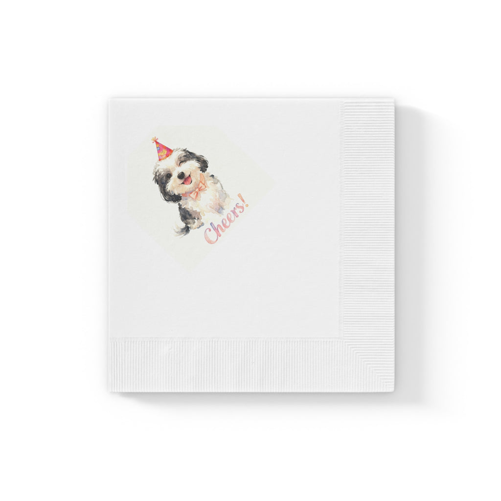 Cute Party Napkins, Perfect for Celebrations, Birthdays, Pet Parties, Events, and Gatherings