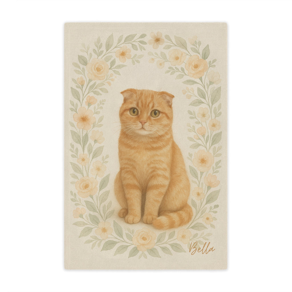 Ultra Soft Minky Blanket | High Quality Blanket, Kitty/Puppy Decor, Pet Lover Gift, Floral Throw Blanket, Warm Snuggle