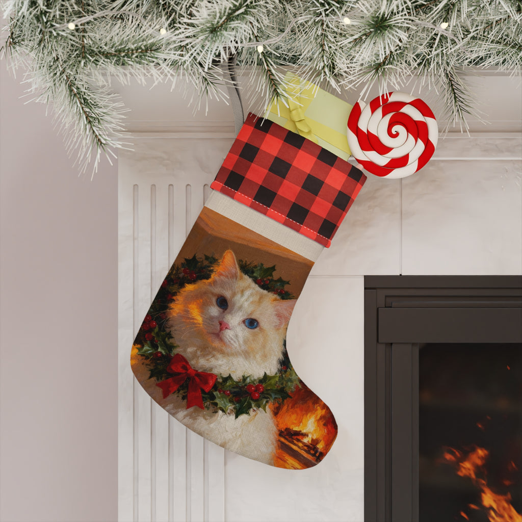 Buffalo Plaid Christmas Stocking