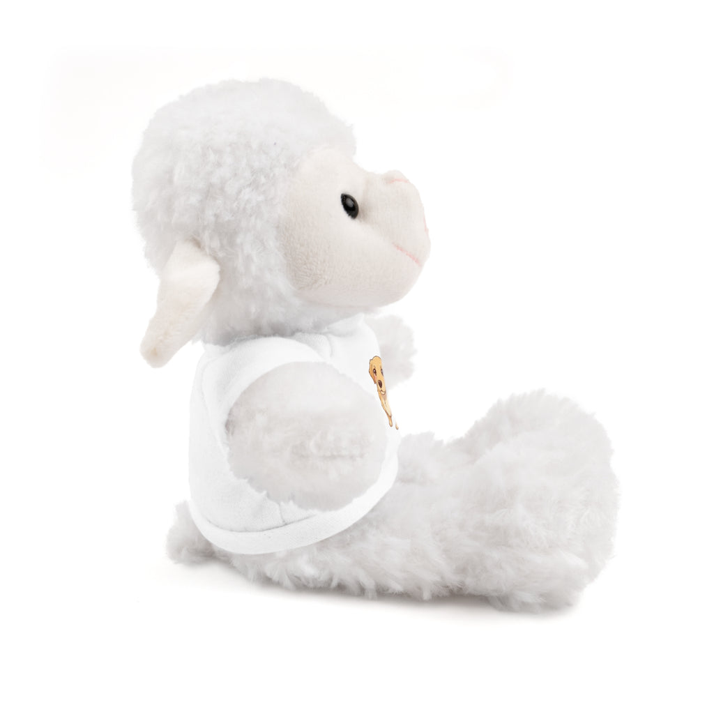 Personalized Stuffed Animal with Tee, Adorable Gift for Kids/Pets, Cute Birthday Present, Stuffed Animal for All Occasions