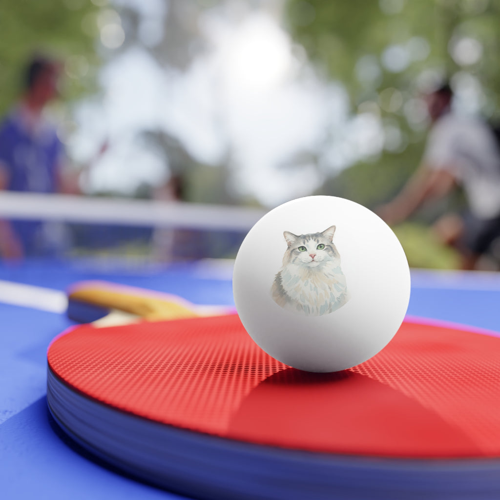 Fun Ping Pong Balls, Fun Pet Lover's Gift, Playful Sports Accessory, Unique Party Favor