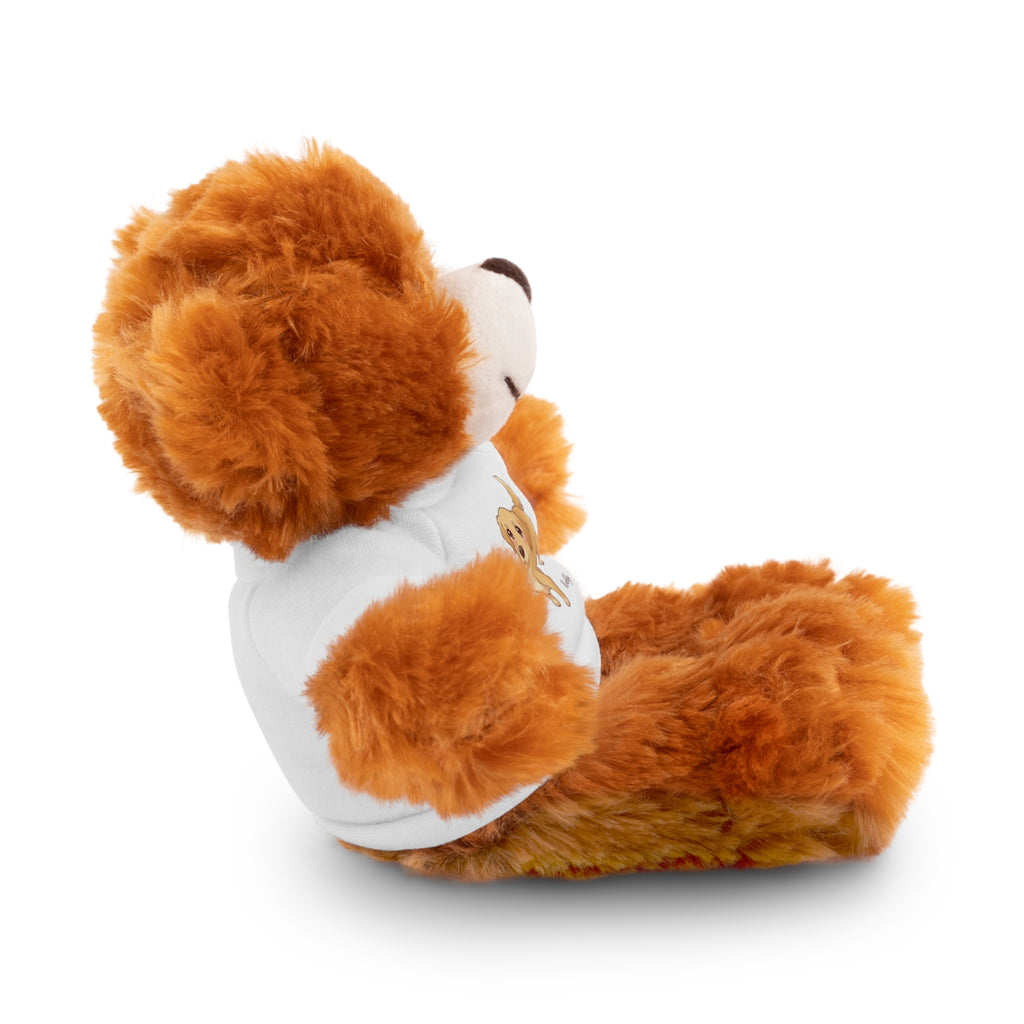 Personalized Stuffed Animal with Tee, Adorable Gift for Kids/Pets, Cute Birthday Present, Stuffed Animal for All Occasions