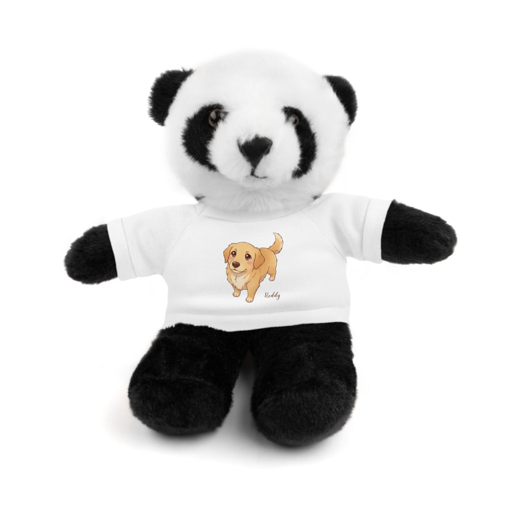 Personalized Stuffed Animal with Tee, Adorable Gift for Kids/Pets, Cute Birthday Present, Stuffed Animal for All Occasions