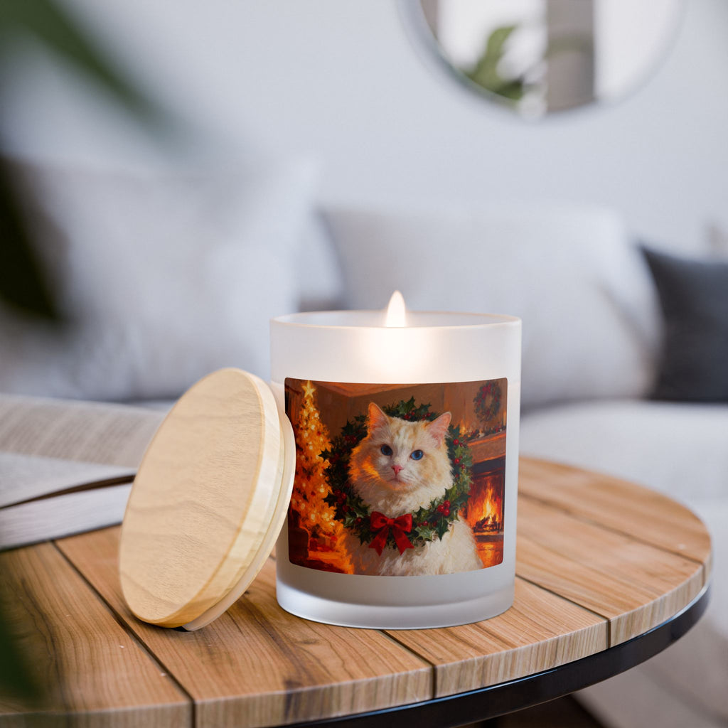 Frosted Glass Candle