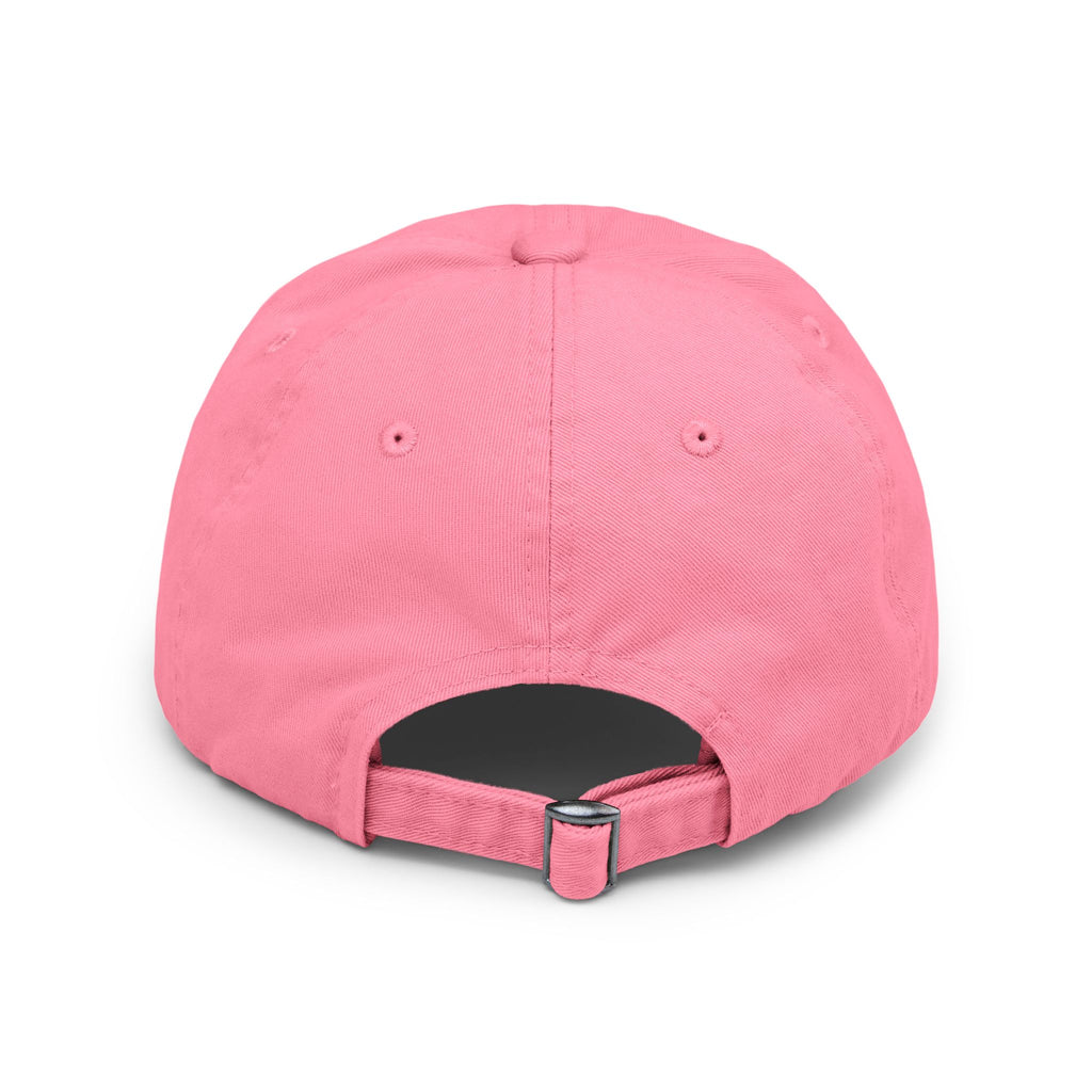 Custom Distressed Hat, 100% Cotton Twill, Adjustable Fit
