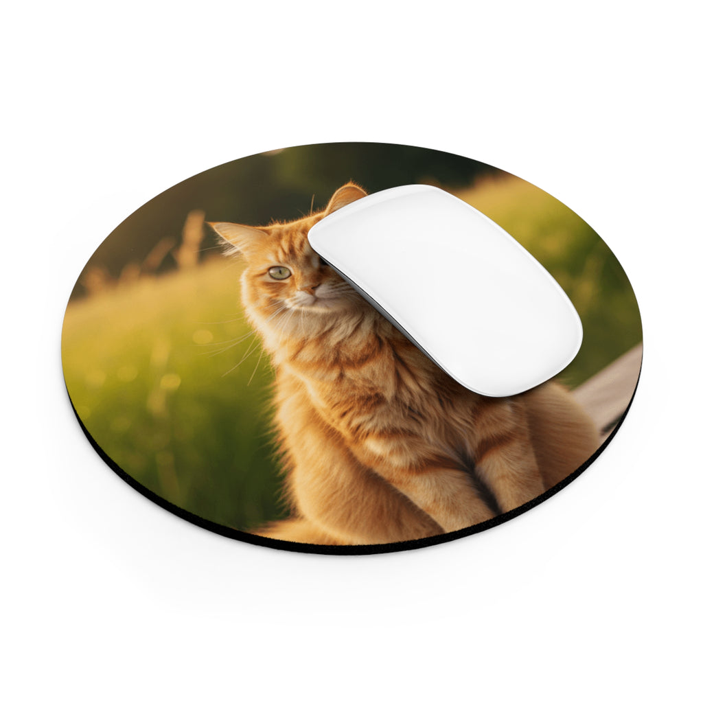 Mouse Pad | Purrfect Gift for Pet Owners, Office Decor, Personalized Work Space, Unique Pet Accessories
