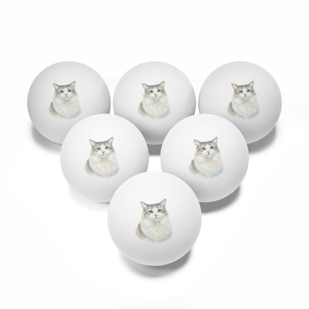 Fun Ping Pong Balls, Fun Pet Lover's Gift, Playful Sports Accessory, Unique Party Favor