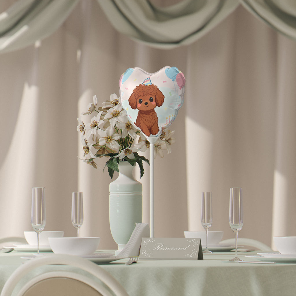 Pet Birthday Heart Balloon – 6"