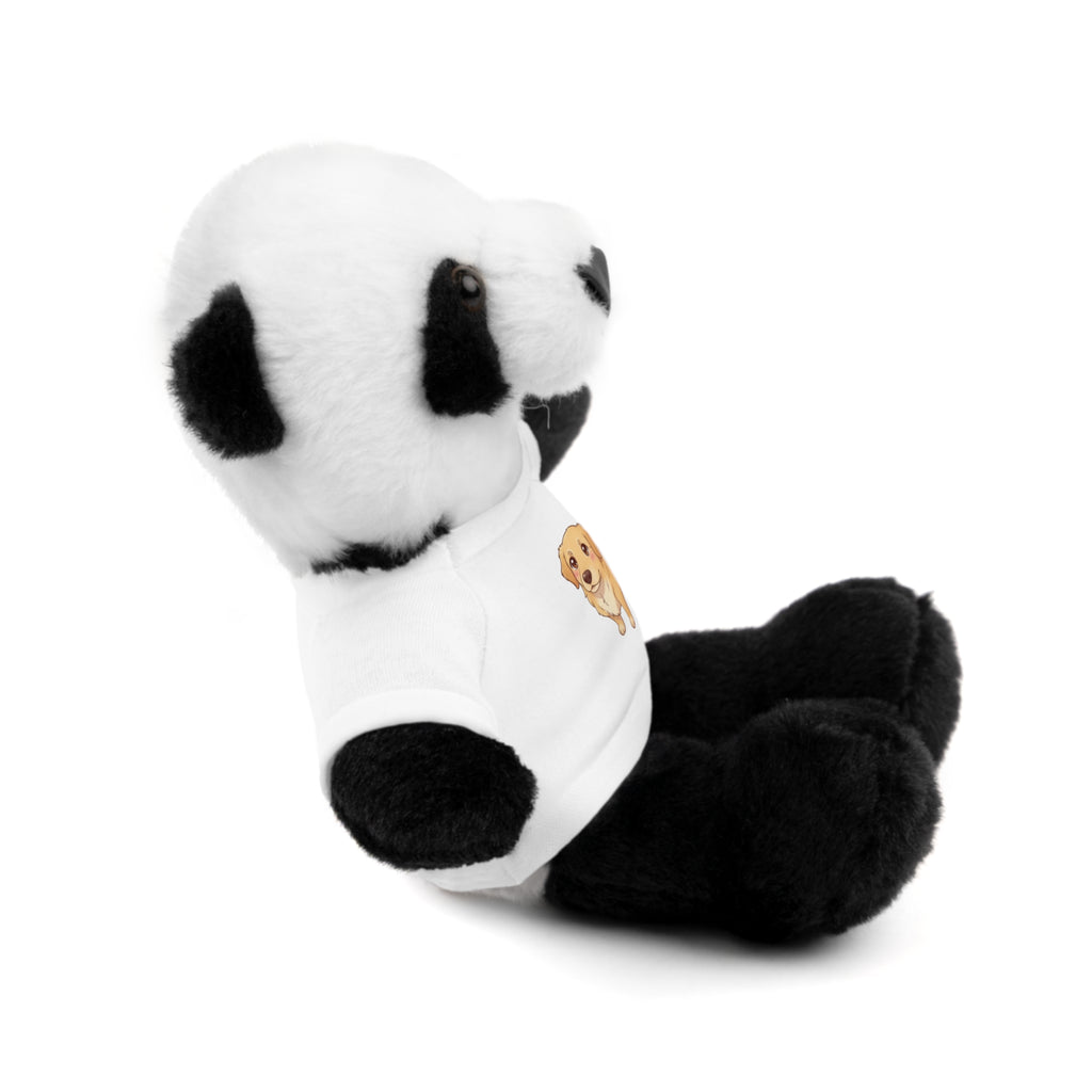 Personalized Stuffed Animal with Tee, Adorable Gift for Kids/Pets, Cute Birthday Present, Stuffed Animal for All Occasions