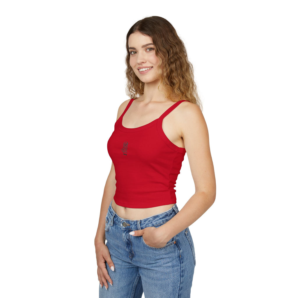 Chic Women's Spaghetti Strap Tank Top, Summer Casual Wear, Beach Style, Everyday Fashion, Gift for Her, Layering Essential
