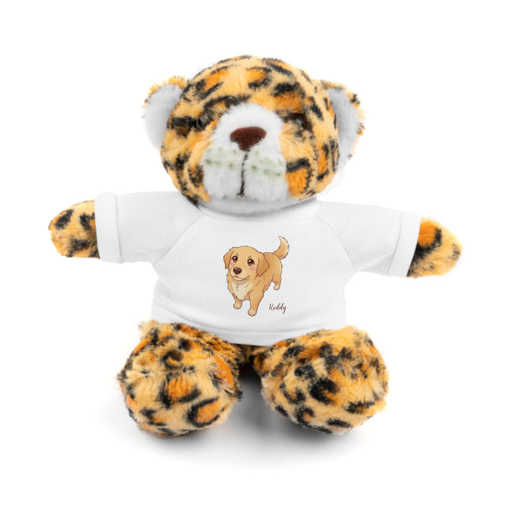 Personalized Stuffed Animal with Tee, Adorable Gift for Kids/Pets, Cute Birthday Present, Stuffed Animal for All Occasions