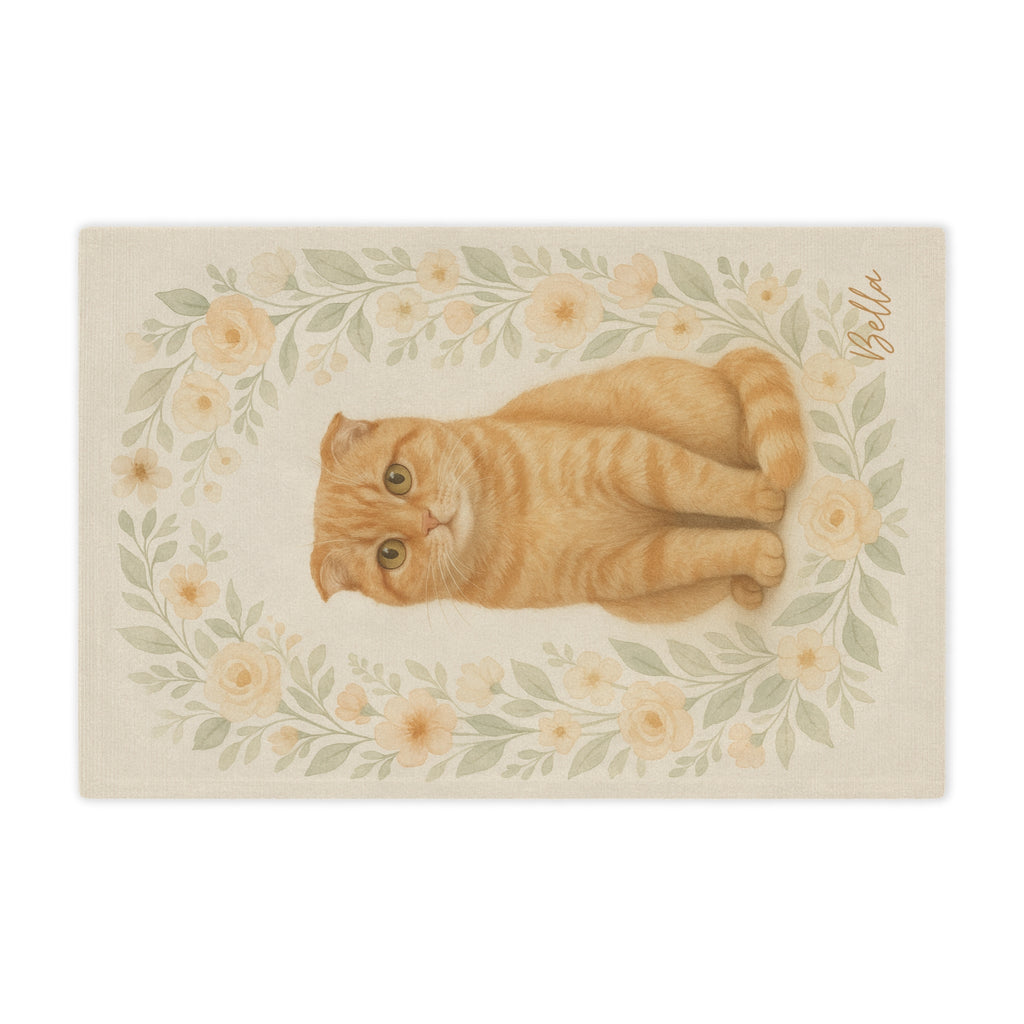Ultra Soft Minky Blanket | High Quality Blanket, Kitty/Puppy Decor, Pet Lover Gift, Floral Throw Blanket, Warm Snuggle