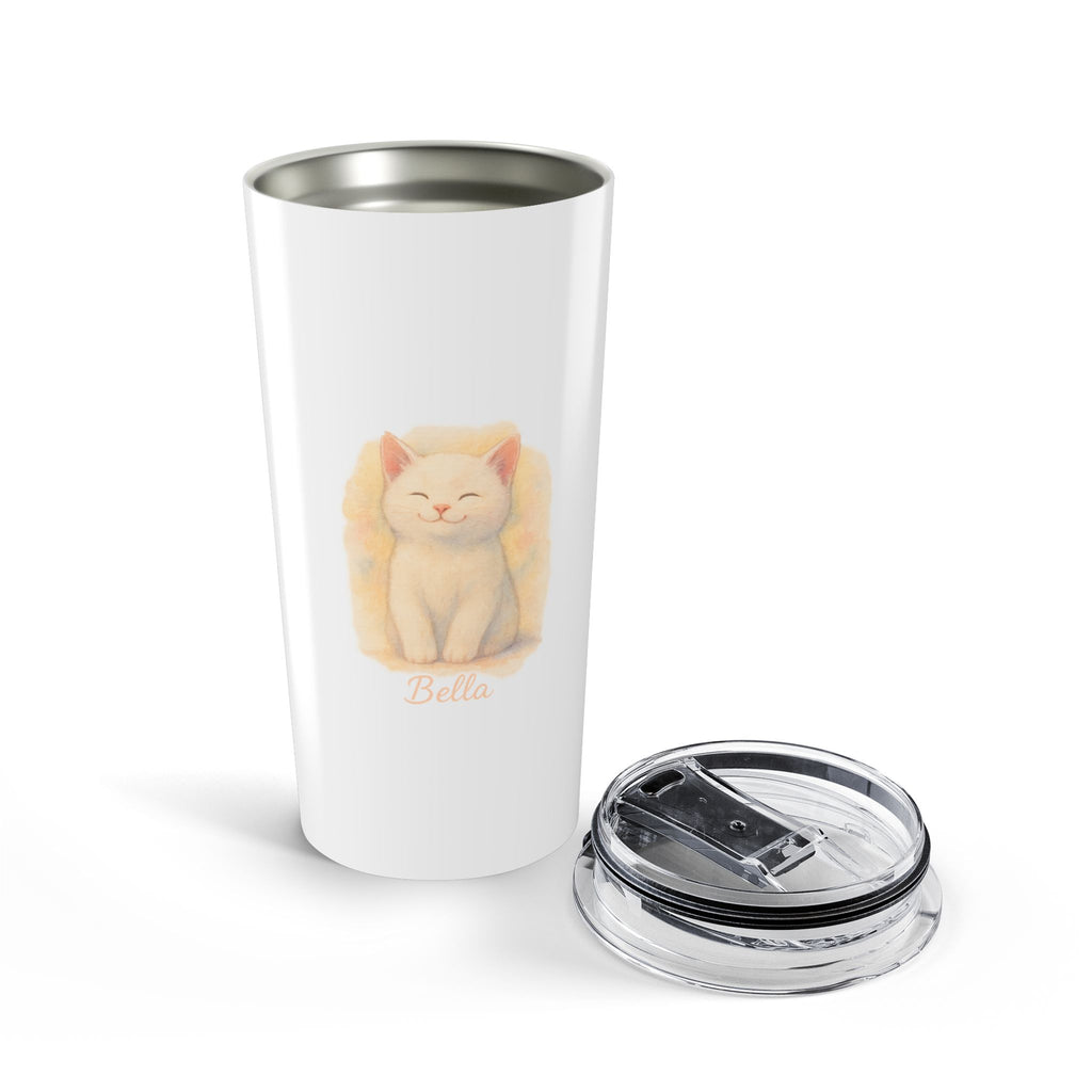 Adorable Tumbler, 20oz Pet Lover Mug, Cute Pet Gift, Custom Pet Portrait