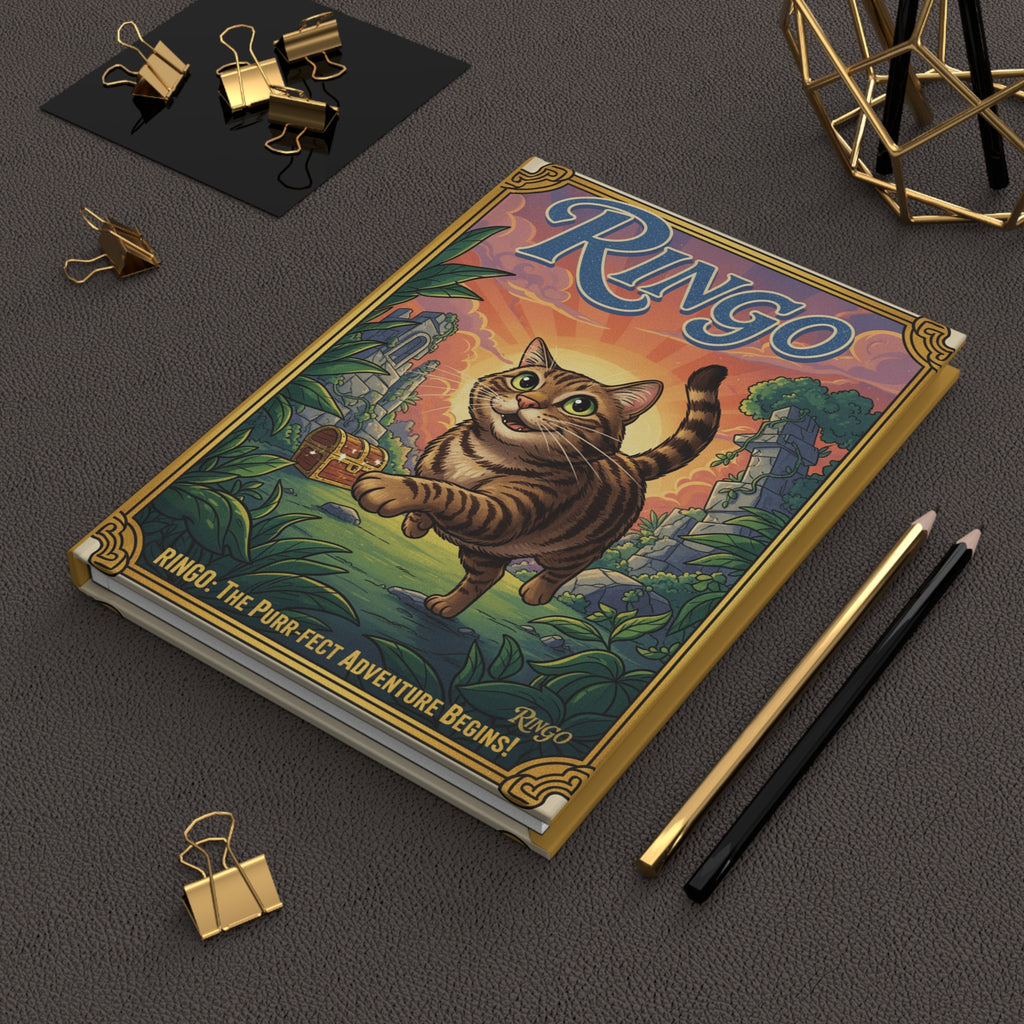 Hardcover Journal, Pet Lover's Gift, Travel Journal, Creative Writing Notebook, Animal Lover Diary