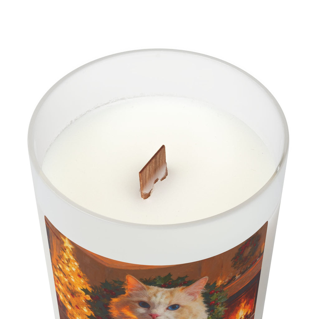 Frosted Glass Candle