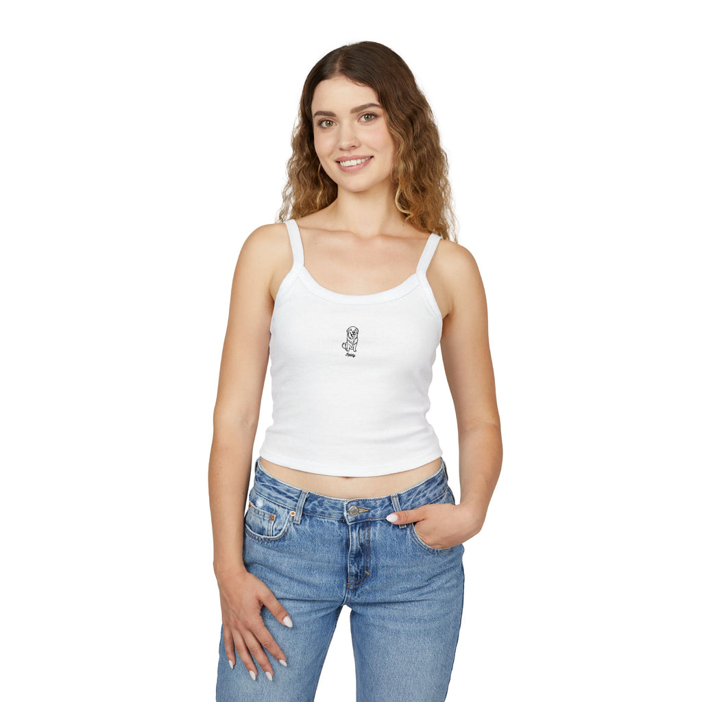 Chic Women's Spaghetti Strap Tank Top, Summer Casual Wear, Beach Style, Everyday Fashion, Gift for Her, Layering Essential