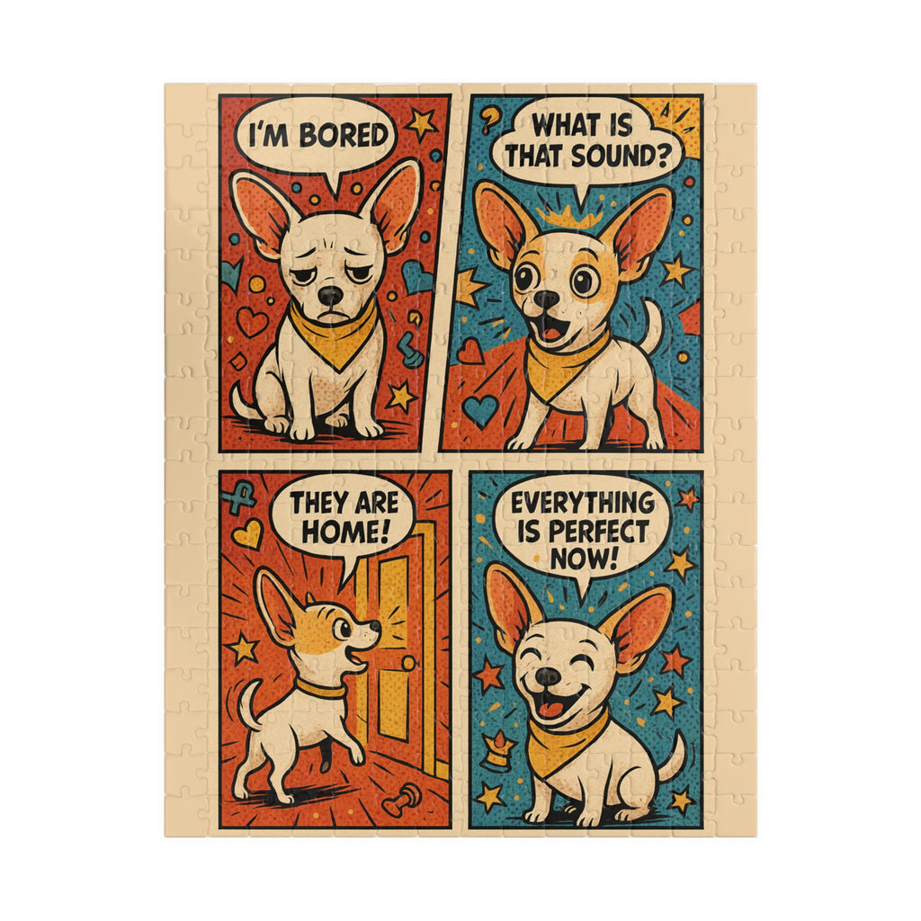 Pet-Themed Puzzle, Cute Pet Puzzle, Novelty Pet Gifts, Family Fun Activity, Indoor Game for Pet Lovers