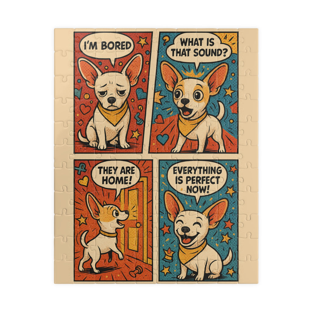 Pet-Themed Puzzle, Cute Pet Puzzle, Novelty Pet Gifts, Family Fun Activity, Indoor Game for Pet Lovers