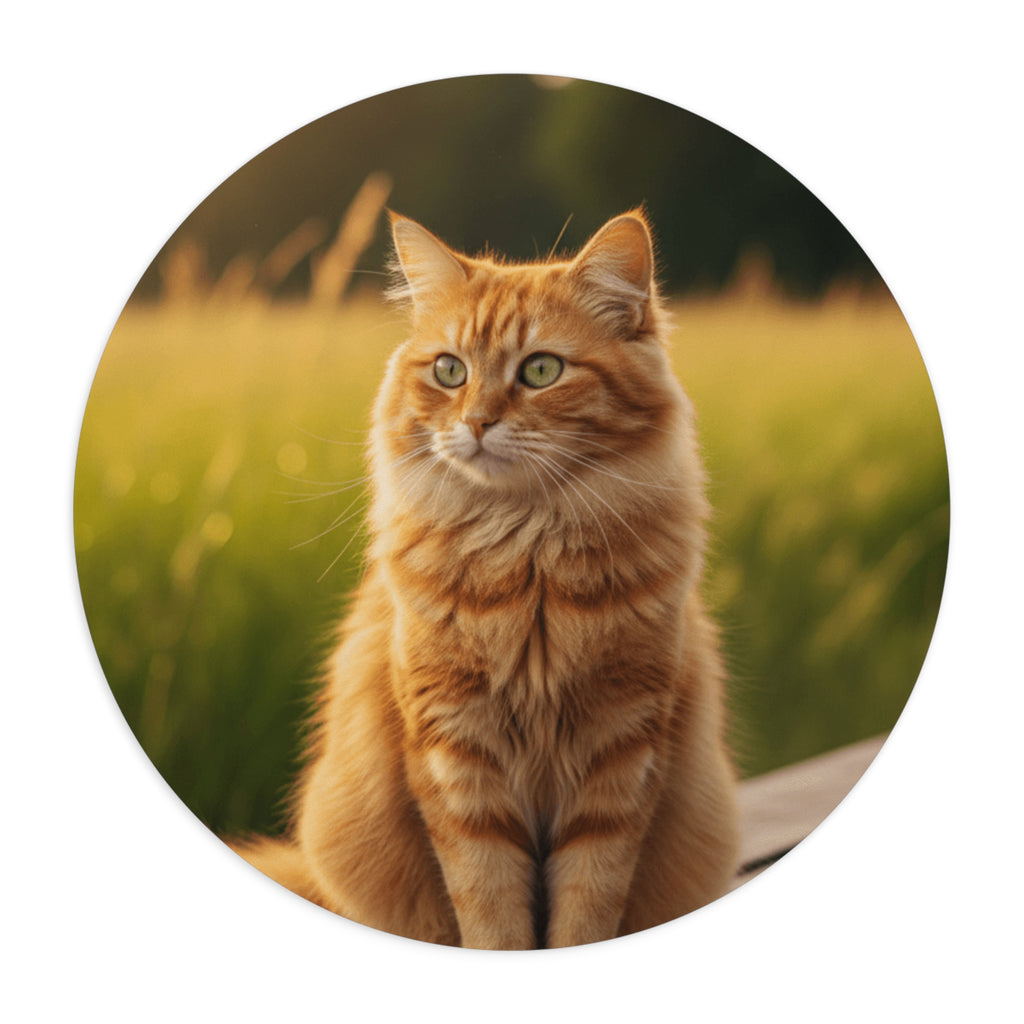 Mouse Pad | Purrfect Gift for Pet Owners, Office Decor, Personalized Work Space, Unique Pet Accessories