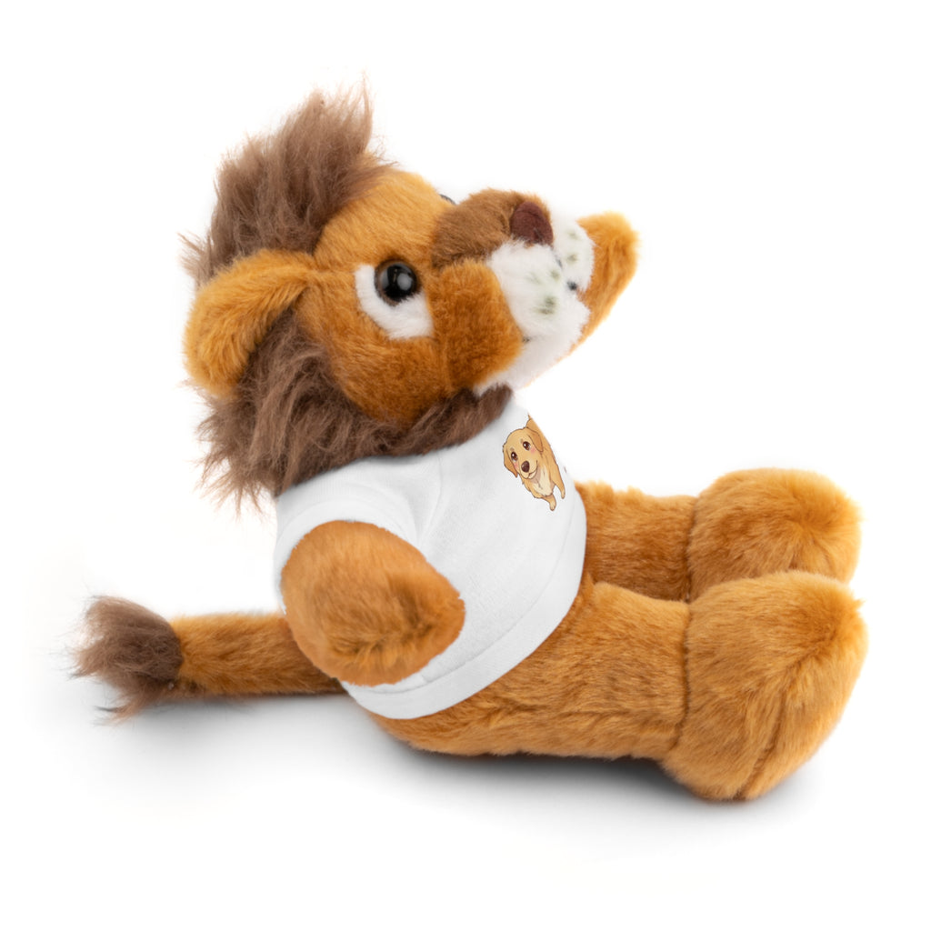 Personalized Stuffed Animal with Tee, Adorable Gift for Kids/Pets, Cute Birthday Present, Stuffed Animal for All Occasions