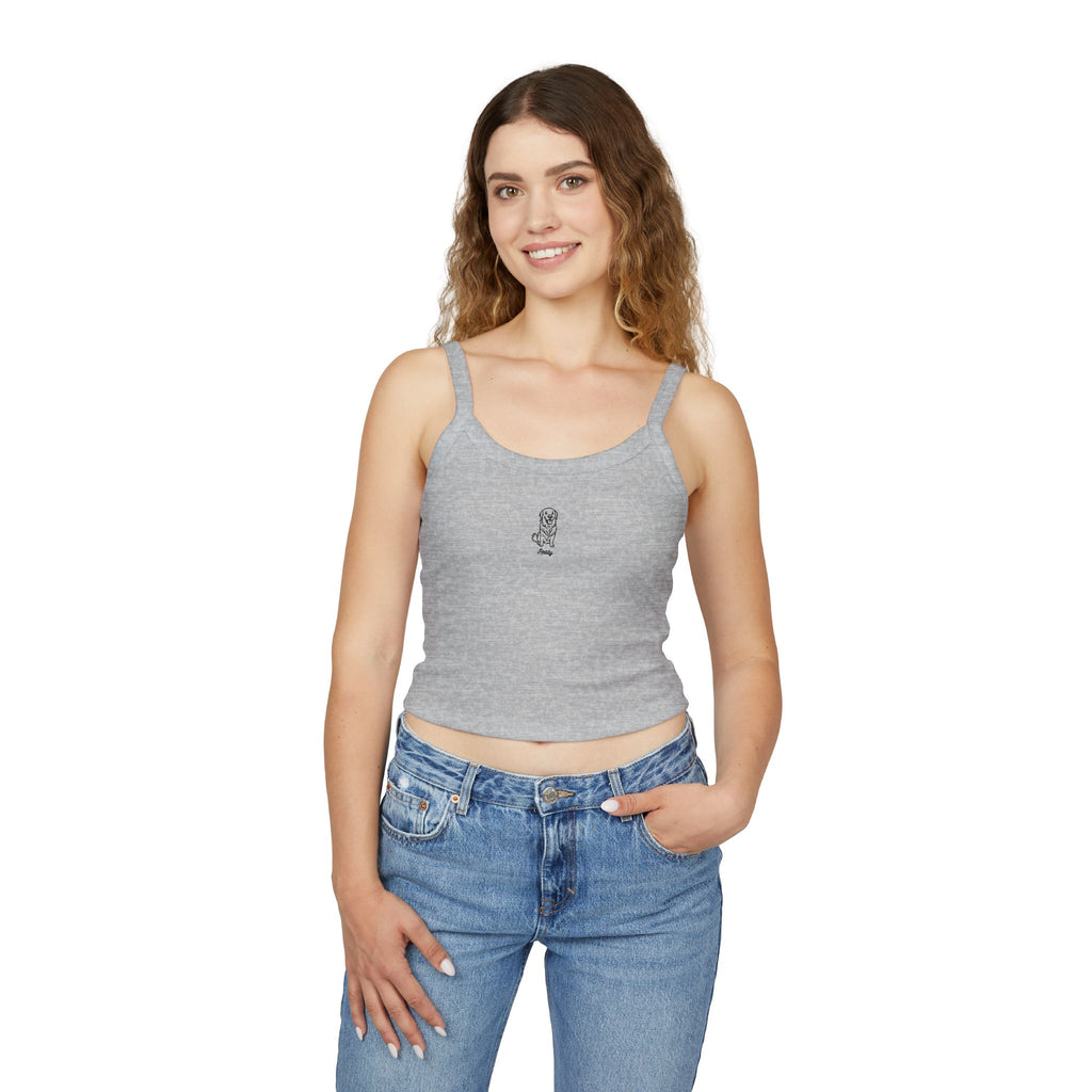 Chic Women's Spaghetti Strap Tank Top, Summer Casual Wear, Beach Style, Everyday Fashion, Gift for Her, Layering Essential