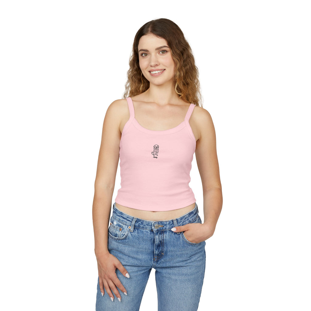 Chic Women's Spaghetti Strap Tank Top, Summer Casual Wear, Beach Style, Everyday Fashion, Gift for Her, Layering Essential