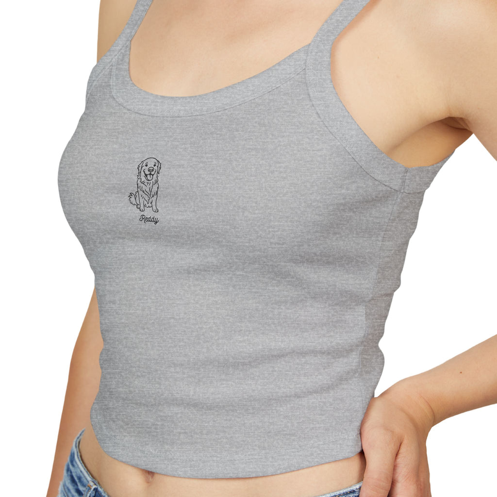 Chic Women's Spaghetti Strap Tank Top, Summer Casual Wear, Beach Style, Everyday Fashion, Gift for Her, Layering Essential