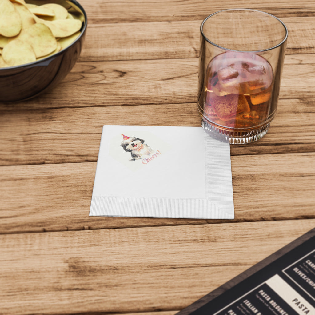 Cute Party Napkins, Perfect for Celebrations, Birthdays, Pet Parties, Events, and Gatherings