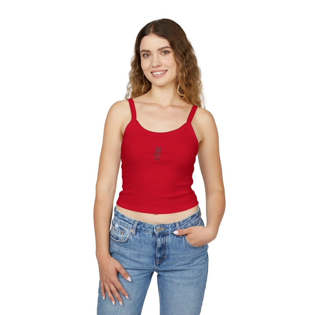 Chic Women's Spaghetti Strap Tank Top, Summer Casual Wear, Beach Style, Everyday Fashion, Gift for Her, Layering Essential