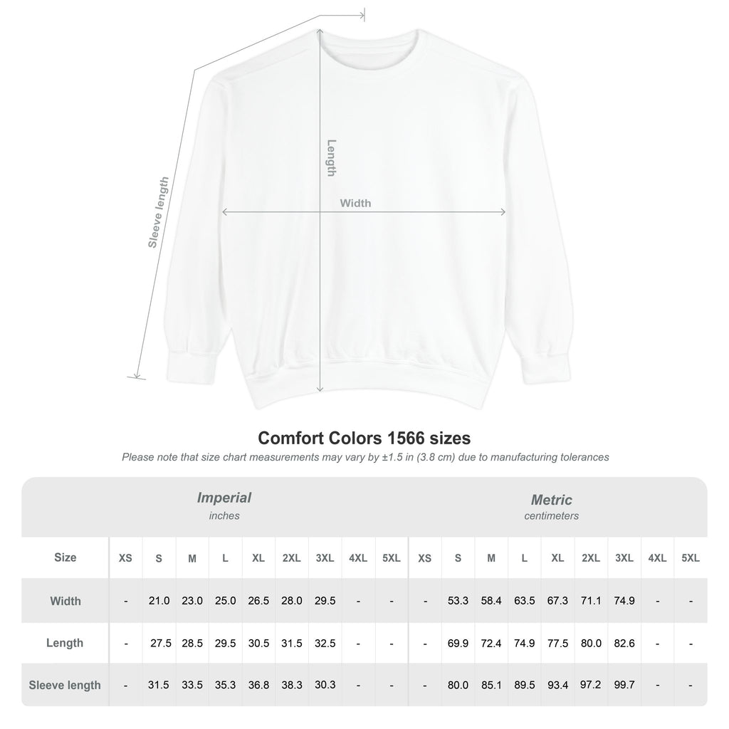 Cozy Garment-Dyed Sweatshirt, Casual Chic Top, Perfect for Gift Giving, Everyday Wear, Relaxed Comfort Style