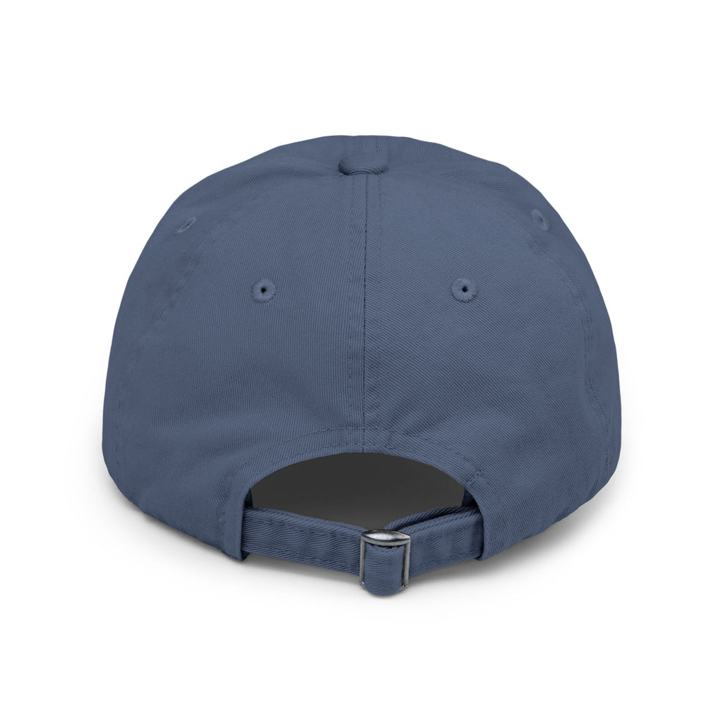Custom Distressed Hat, 100% Cotton Twill, Adjustable Fit
